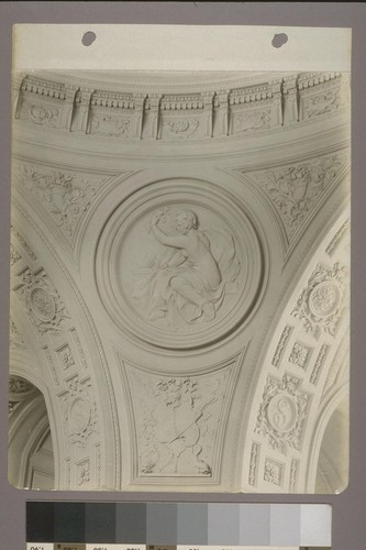 [Pendentive medallion, rotunda.]