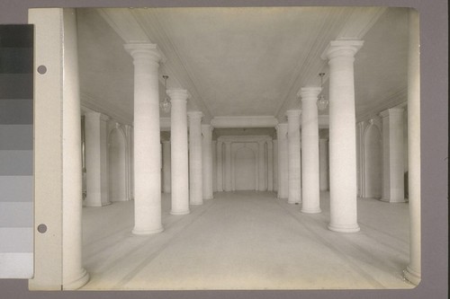 [Vestibule colonnade, inside west entrance.]