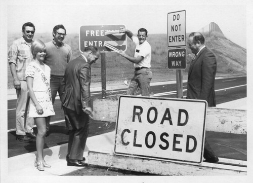 Official opening ceremony for Highway 23 project
