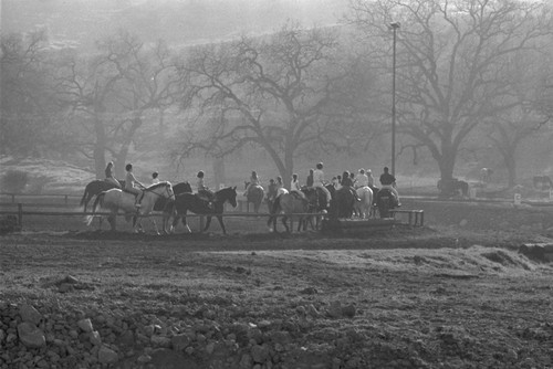 Potrero Road view of riding school