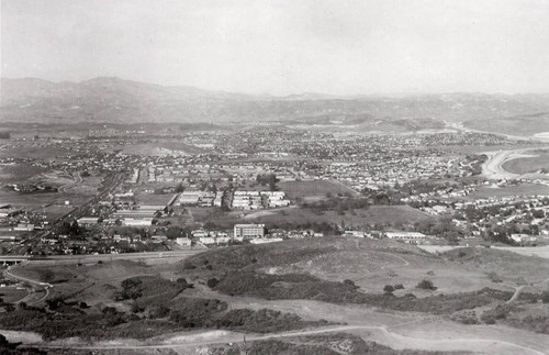 Highway construction from Sunset Hills