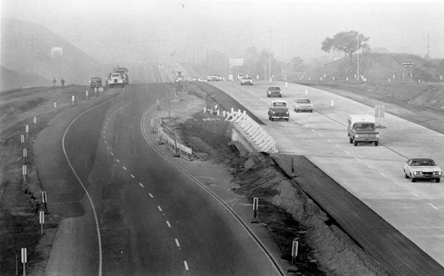 Rerouted Ventura Freeway