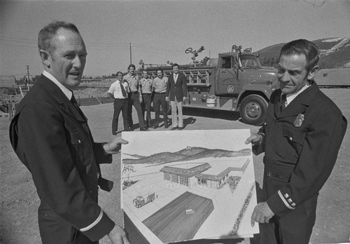 New Fire Station on Duesenberg Drive - Ground Breaking