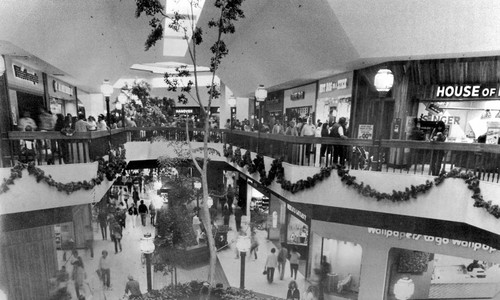 Oaks mall at Christmas