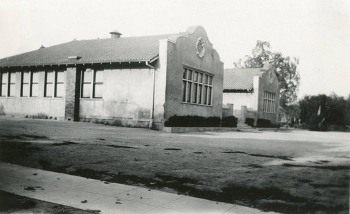 Early Banning, California elementary school built in 1907 on Williams Street between First and Second Streets