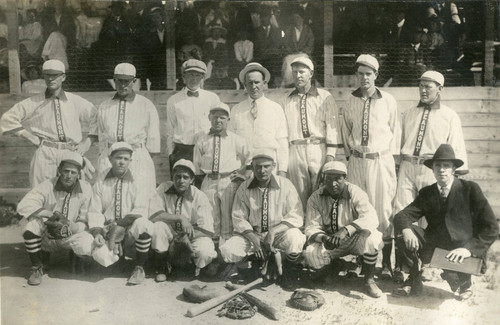 Early Beaumont baseball team near Banning, California