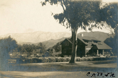 The Barker House on Murray Street in Banning, California