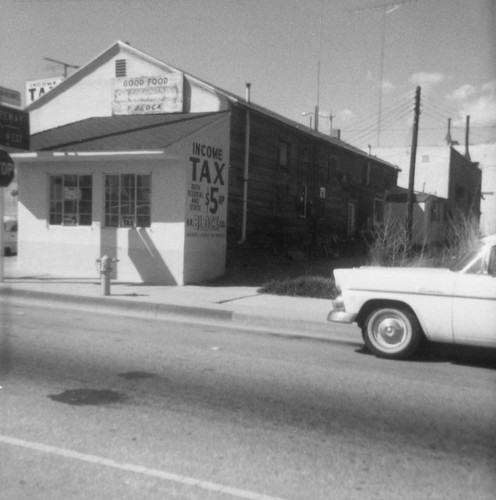 The Reid Building in Banning, California in 1968