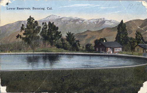 The Lower Reservoir in Banning, California