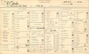 WPA household census for 1724 SOUTH CARMELINA AVE, Los Angeles