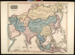 Asia : drawn & engraved for Thomson's New general atlas