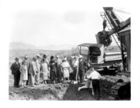 Groundbreaking at Westwood Campus, 1927