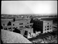 Physics-Biology Building (Humanities Building) viewed from Library (Powell Library), c.1928