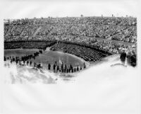 Commencement at the Open Air Theater, c.1941