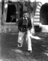 Thelner Hoover with camera, c.1929