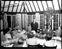 Alumni event at Lake Arrowhead - Dinner speeches, 1944