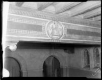 Royce Hall foyer ceiling detail, c.1930