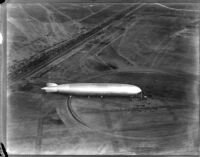 Graf Zeppelin, photographed from a Ford TriMotor plane, for aerial photography, 1929