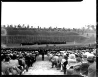 Commencement at the Open Air Theater, c.1941