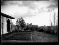 Distant view of campus from Provost's Residence, c.1932