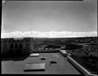 Kerckhoff Hall roof view looking south, 1932