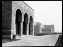 Chemistry Building (Haines Hall) with Physics Biology Building (Humanities Building) in background, c.1930