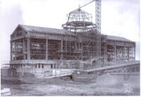 Library (Powell Library) under construction, 1928