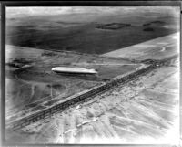 Graf Zeppelin, photographed from a Ford TriMotor plane, for aerial photography, 1929