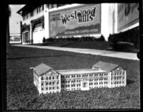 Chemistry Building (Haines Hall) model, c.1928