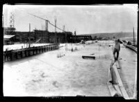 Royce Hall under construction, 1928