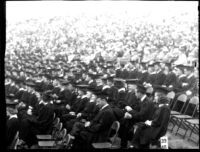 Commencement - Graduates seated, c.1941