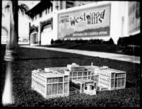 Physics-Biology Building (Humanities Building) model, c.1928