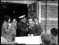 Registration - Sale of student ID cards at Royce Hall, 1930