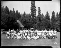 Alumni event at Lake Arrowhead - Group portrait, 1944