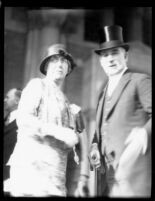 Dedication ceremony - William W. Campbell and Elizabeth Campbell, 1930