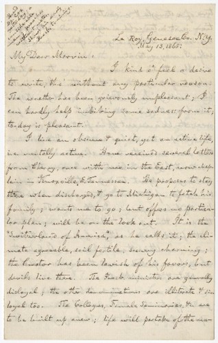 Letters from Alfred North to A. P. Marvin