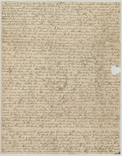Letter from Alfred North to Dr. Nathan North