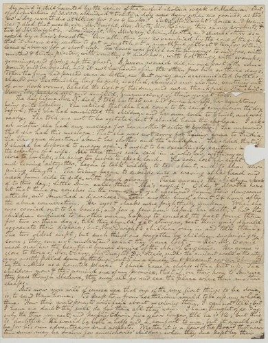 Letter from Alfred North to Dr. Nathan North