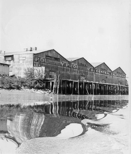 Commercial buildings, Petaluma, California