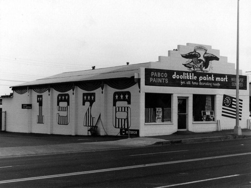 Commercial building, Petaluma, California