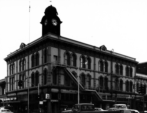 Commercial building, Petaluma, California