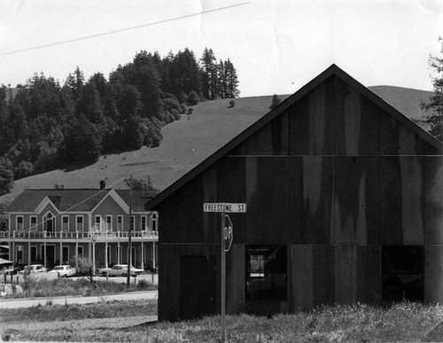 Barn and Freestone Hotel, Freestone, California