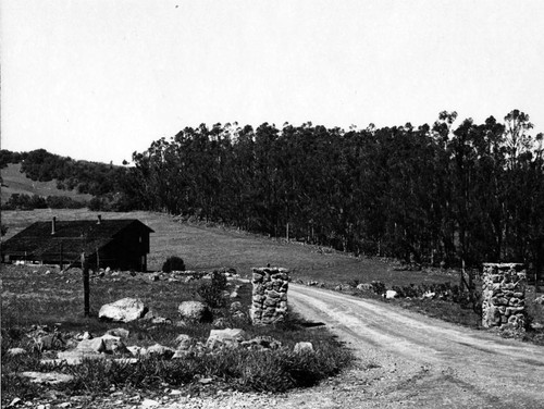 Ranch entrance, Sonoma County, California