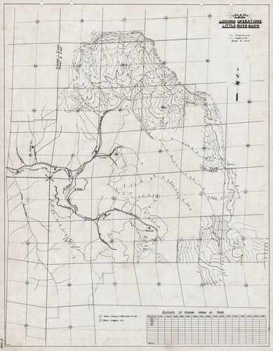 Map Logging Operations Little River Basin