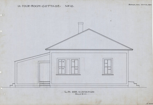 A Four Room Cottage No. 10 Samoa, Cal