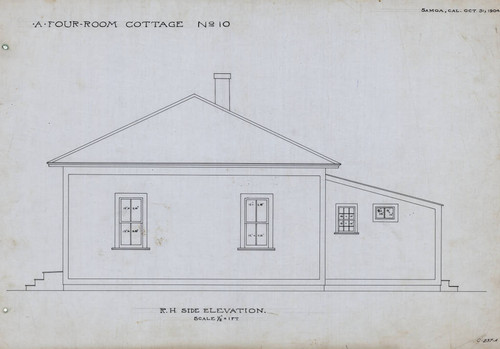 A Four Room Cottage No. 10 Samoa, Cal