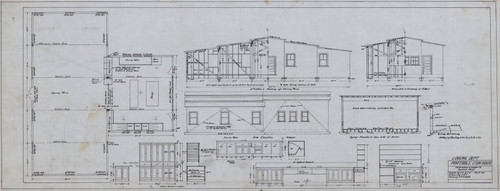 Logging Dept. Portable Cookhouse Hammond Lumber Co. Samoa Calif