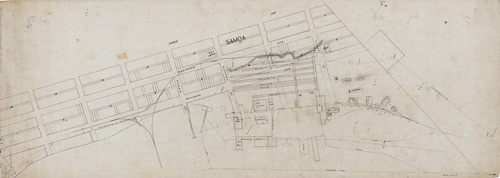 Map of Samoa, Calif