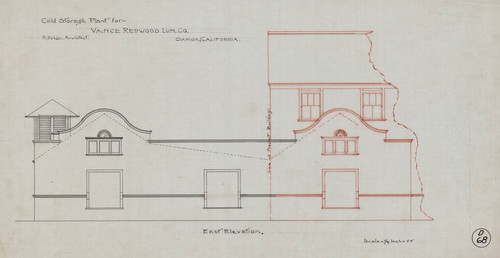 Cold Storage Plant for Vance Redwood Lum. Co. Somoa, California