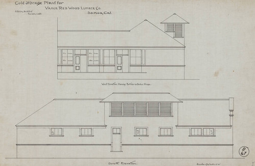 Cold Storage Plant for Vance Redwood Co. Samoa, Cal